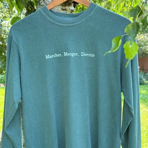 T-shirt manches longues – Marcher – Unisexe